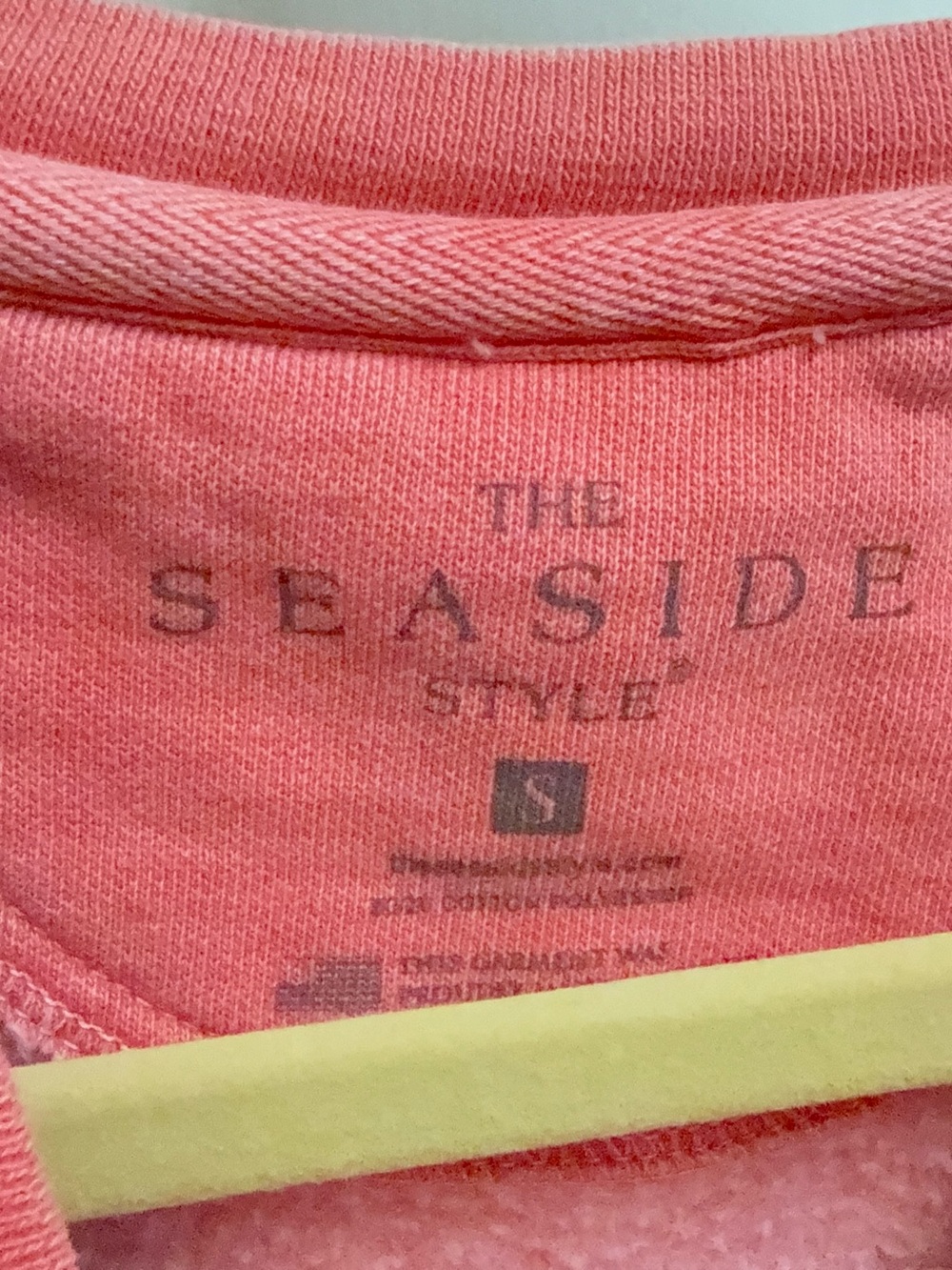 The Seaside Style Pink Crewneck Sweatshirt - Picture 4 of 9